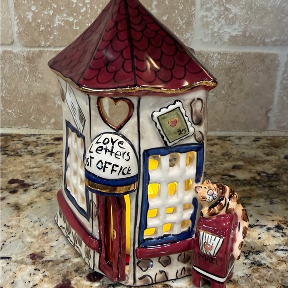 Blue Sky Floral and Butterfly Figurine - Picture 2 of 7